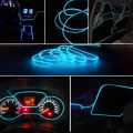 Car Dashboard Neon Light Wire El-Wire  3 Meter (10.11 feet)  Blue Color. 