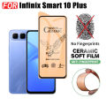 3 IN 1 Infinix Smart 10 Plus Tempered Glass Matte Gaming Screen Protector for Infinix Smart 10 Smart 10 HD Ceramic Matte Screen Protector. 