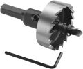 HSS Drill Bit Hole Saw Cutter for Metal Alloy Wood, High-Speed Steel Hole Saw Cutting Kit Drill Bits Opener Cutter Tool, for Cutting Holes on Wood, Plastic Sheet, Stainless Steel, Iron, Aluminum Plate, All Sizes Available 12-100mm. 