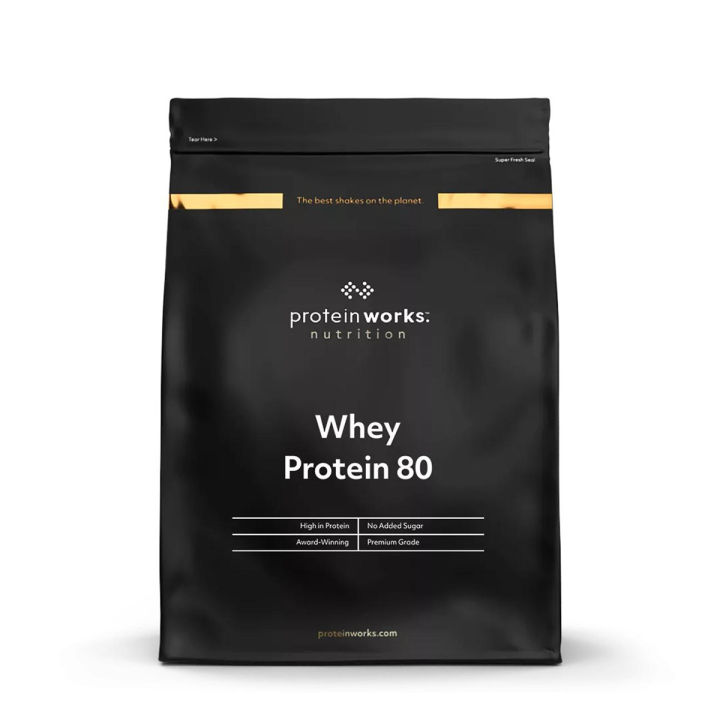 Whey Protein 80 - 2 kg (4.4 lbs) - Strawberries 'n' Cream