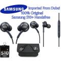 Samsung S10+ AKG Handsfree 100% Orignal Genuine Samsung S10 Plus Earphone For All Samsung Device Tuned By AKG. 