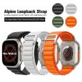 Soft Smart Band Straps for Smart Watch Braided Quality Titanium G-Hook Straps for Apple_Series_6_7_8 Smart Watches | 42/44/45/49 mm. 