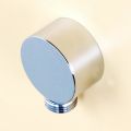 Wall Supply Elbow,Brass Round Wall Mount Shower Hose Connector Accessories G1/2Inch Water Outlet for Shower-Black. 
