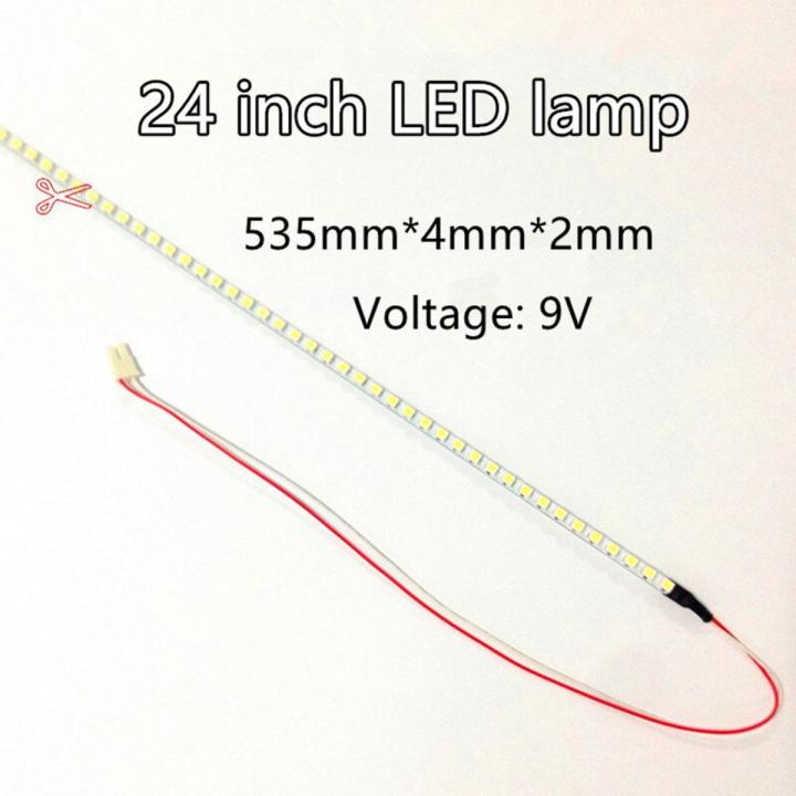 【3C VictoryEagle Store】24 inch LED inch widescreen LCD monitor modified bright LED light bar highlight 533*4*3 mm 96 lamp beads