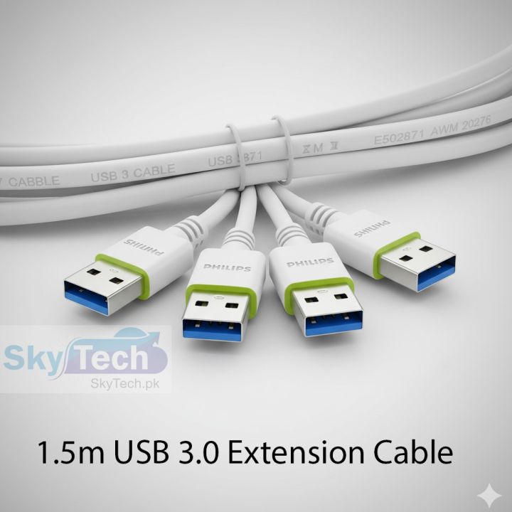 USB%203.0%20Extension%20Cable%20%E2%80%93%202M(6.6ft)%20High-Speed%20Data%20Transfer,%20Blue%20-%20Image%203
