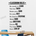 Classroom Rules Wall Sticker For School Vinyl Study Room Decoration Wall Paper English Words Wall Decals Adornment ArtClassroom Rules Wall Sticker For School Vinyl Study Room Decoration Wall Paper English Words Wall Decals Adornment Art. 