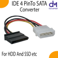 IDE/PATA 40Pin Disk to SATA Female Converter Adapter - IDE To SATA - 4pin to SATA For HDD SSD -SATA To 4pin Converter Ide to sata converter for SSD and HDD Solid state drive  PCBA for Desktop & 3.5" Hard Disk Drive. 