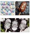 Magnum Silicone Ice Cream Mould  1 Pieces Magnum Cake Silicone Mould Magnum Cake Mould Mini Magnum Cake Mould for Desserts DIY Chocolate without STICKS. 