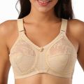 New Style Cappri Non-Padded Non-Wired Cotton Half Net Under Belt Bra Cotton Bra 3 Hook Fancy Net Cotton B and C Cups Size For All Women And Girls. 