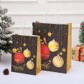 Personalized Gift Bags Festive Packaging Exquisite Handbag Christmas Gift Bag Event Supplies Christmas Printed Kraft Paper Bag. 