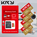 Kry Micro TF SD Card 128GB 64GB 32GB 16GB 8GB Class 10 Memory Card 128 64 32 16 8 GB SD TF Card Micro TF SD Memory card For Phone. 