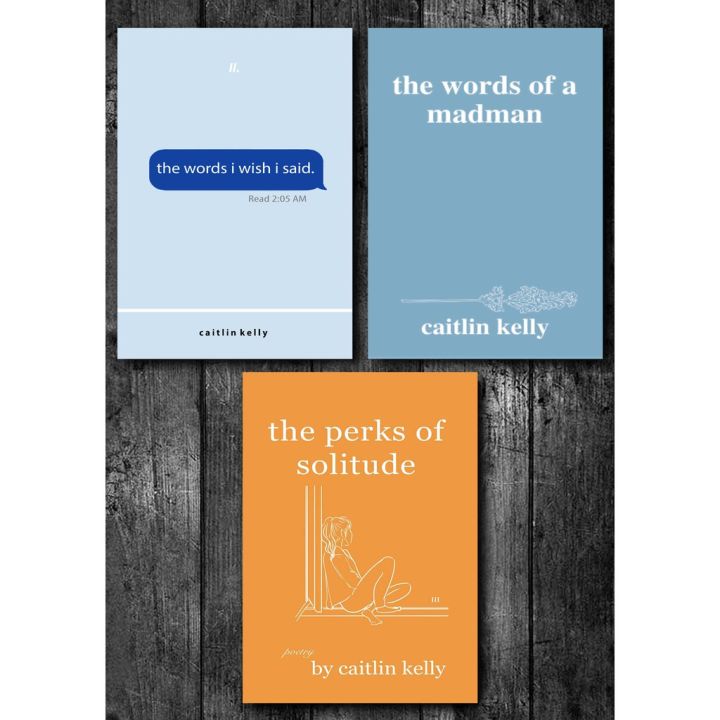 The Words I Wish I Said The Words of a Madman the perks of solitude by caitlin kell