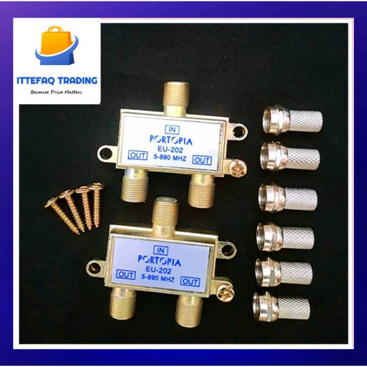2%20Way%20Digital%20Cable%20TV%20Splitter%205-890Mhz%20with%20FREE%20RG6%20Connectors%20(Made%20in%20Taiwan)%20-%20Image%202
