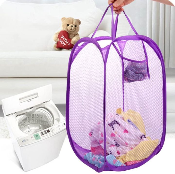 Foldable%20Laundry%20Basket%20Clothes%20Storage%20Bag%20-%20Mesh%20Folding%20Popup%20Laundry%20Hamper%20-%20Image%208