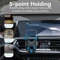 Vention Car Phone Holder handphone Air Vent car mount cell phone clip holder for Samsung galaxy Z fold 6 5 Xiaomi Huawei Oppo iphone 16 hand phone mercedes audi a3 mini cooper dashboard accessories gravity mobile phone stand holder for car. 