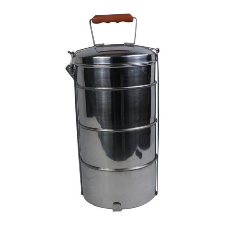 Stainless Steel Tiffin Carrier Lunch Box 4 Layers big