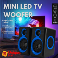 Mini RGB Subwoofer Gaming Speaker with Volume Control for PC, Mobile & Laptop. 