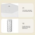Air Humidifier Colorful Ambient Lighting Multiple Faceted Prism Design Mist Humidifiers for Home. 