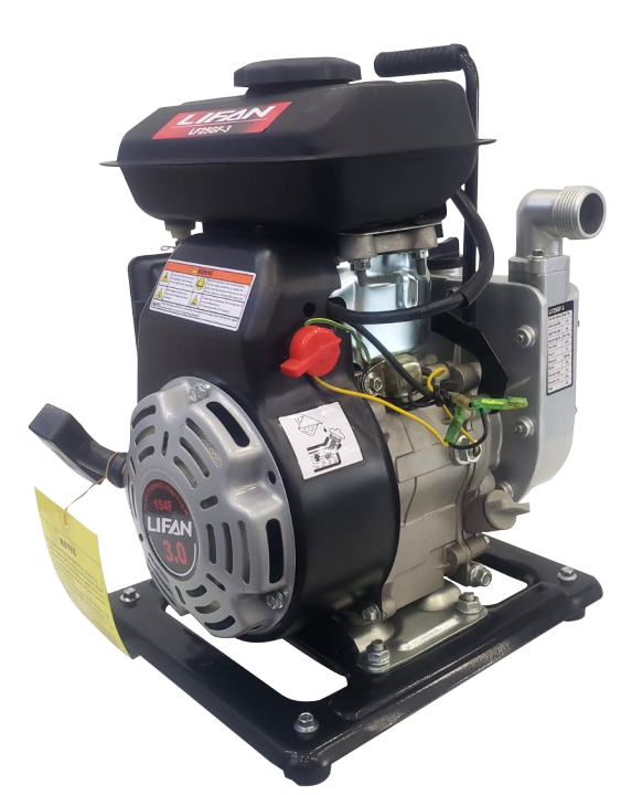 LIFAN Water Pump 1 inch (1"x1")-LF25GF-3 - Petrol Engine Driven - Dewatering Engine Pump Portable