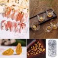 Panni Flakes Gold, Silver & Copper for (Resin Art, Calligraphy) Foil Flakes Imitation Flakes Multipurpose Crushed Foil for Resin Metallic Leaf for, Painting, Crafts, Slime and Resin. 