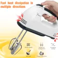 Electric Egg Beater Machine - Powerful Hand Mixer for Cake, Cookies, and Muffins - hand blender - blender machine -Efficient Egg and Cream Mixer-High-Speed Mixing Machine with Multiple Attachments- Ideal for Whipping, handblender, blender ,electric beater. 
