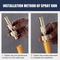 Online Karachi Brass Material "High Pressure Water Spray Gun for Garden Hose, Car Washing and Window Cleaning" And More. 