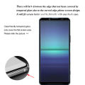 For Sony Xperia 5 II 2pcs HD with black border Tempered Glass For Sony Xperia 5 II Protective Glass Sony Xperia 5 II Screen Protector Armor Film. 