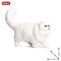 【Funny Bunny Toy Store】Oenux Simulation Mini Pet Cat Animal Miniature Model Persian Black Action Figures Home Decoration Toy Kids Gift. 