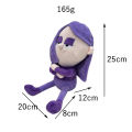 In Stock Cross-Border Hot Products duolingo Duolingo Green Owl Purple Hair Drag Sister Plush Doll Learning Gift. 