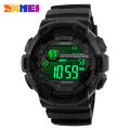 SKMEI Sports Fashion Digital Waterproof LED Chronograph Double Time Watches for Men 1243. 