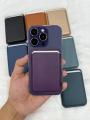 CaseIt Magsafe Leather Wallet Magnetic Pouch ID Card Holder For iPhone 12 13 14 Pro Max And Mini Back Case Card Pocket Slot Bag Magsafe Wallet. 