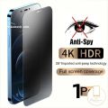 1PCS Anti-Spy Tempered Glass For Oppo A57 A5 A3S A15 A7 A12 A5S A77 A18 A15s A3X A9 A60 A16 A38 A5Pro A96 A95 A77s A52 A17 A54 A94 A17K A79 A98 A55 A76 A74 A53 A78 Reno 12F 10 8 5. 