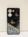 Tecno Camon 20/ Camon 20 pro Girls Back Cover - Luxerey Back Cover - Fancy Flower Butterfly Covers -Tecno Camon 20/ Camon 20 pro Back Cover. 