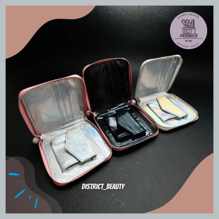 Heartbreaker%20CENTLE%20ID%20Wallet%20Square%20HOLOGRAM%20Folding%20Wallet%20Size%2014x14%20CM%20-%20Image%203