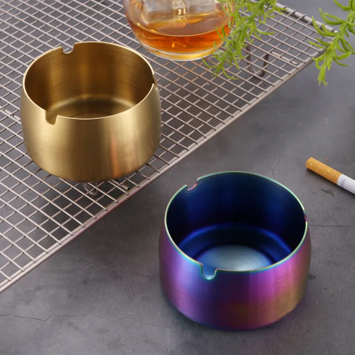 Yfashion%201PC%20Stainless%20Steel%20ple%20Ashtrays%20Cone%20Living%20Room%20Desk%20Office%20Desk%20Ash%20Storage%20ray%20-%20Image%204