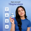 Nutrifactor Magnicell - Magnesium Glycinate 850 mg For Stress Relief, Sleep Support, Muscle Relaxation & Nervous System Health | Premium Magnesium Supplement for Men & Women. 