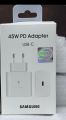 Fastest Charger Ever 100% Original Samsung 45 Watt charger (Global Certified Charger) Pd Usb C Charger For all Type C Mobile Phone Fast Charger Type C to Type C Cable 45 Watt Quick Charging Mobile Phone Charger. 