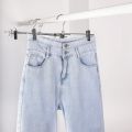 Pant Hangers,Skirt Hangers with Clips Space Saving,Adjustable Clips Hangers Clothes Hangers for Pants. 