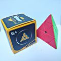 QI MING S2 Fast and Smooth Magnetic Feel Movement Pyramid Triangle Rubik Cube | QY Stickerless Pyraminx Puzzle Toy | PARTNERS COLLECTIONS. 