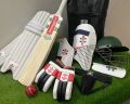 Club Cricket Ready: A Complete Hard Ball Cricket Kit for Aspiring Stars - The Perfect Cricket Setup with 10 Essential Items for Under 19 Academy Players. 