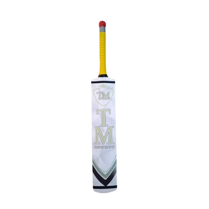 JD Tape Ball Wooden Handle Bat - TM Taimoor Mirza Edition | M.G SPORTS Cricket Bat for Tape Ball, Tennis & Soft Ball | Lightweight Durable Professional Style Bat