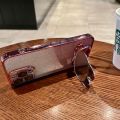 For Itel A70 / Itel P40 / Itel S23 Back Cover with Cute Rabbit Makeup Mirror Stand Luxury Slim Gradient Plating Glitter Girls Phone Case Clear Soft Silicone Protective Cases Pouch. 