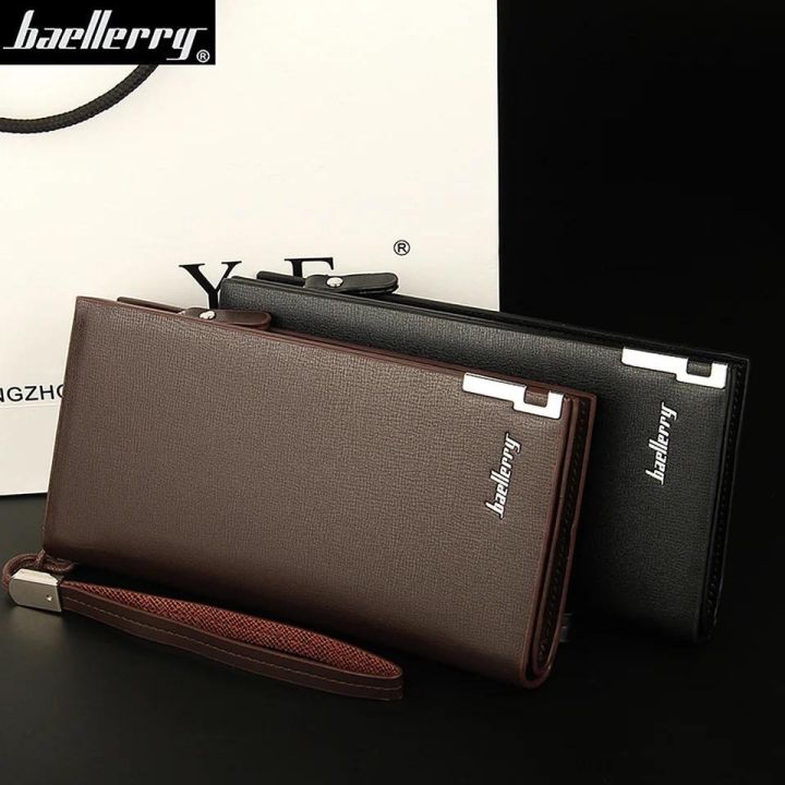 Men%E2%80%99s%20Long%20Slim%20Wallet%20Microfibre%20Leather%20Long%20Purse%20-%20Ultra%20Slim%20and%20Business%20Luxurious%20&%20Finest%20Quality%20-%20Image%203