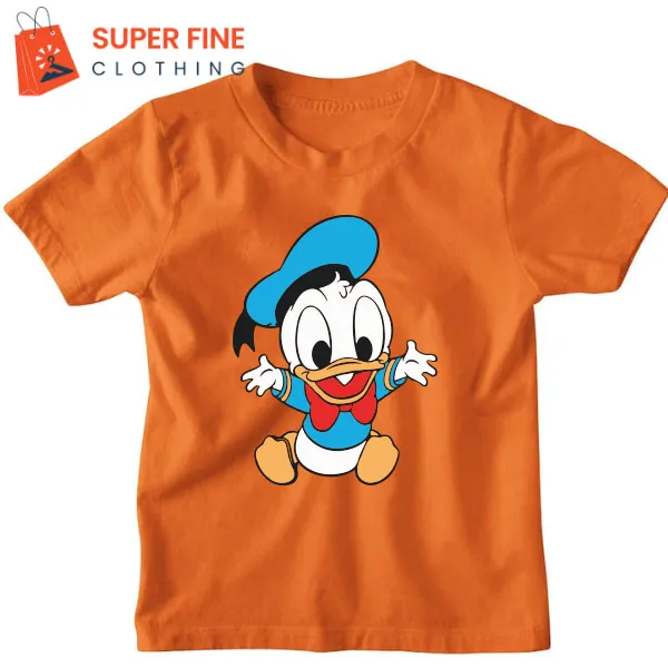 Baby Donald Duck Fine Jersey Printed Tshirt for kids ,Boys and