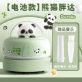 ZOOAIN 2024 Mini automatic desktop vacuum cleaner cartoon student-specific eraser shavings pencil dust cleaning artifact clean. 