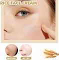 Rice Bleach Cream Instant Skin Glow Whitening With Serum 3In1 Bleach. 