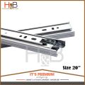 20" Drawer Slide drawer runners furniture slider telescopic channel. 