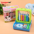 Elementary school student counter 5 rows calculator multi-function learning tool box Children's math synchronous calculation rack teaching aids teaching materials. 