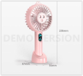 Air Cool Water Fan Spray, Handheld Water Cooler, Portable Folding Floor Fan Usb Humidifying Hydration Water Spray Fan Night Light Home Office Cooling Electric Fan Battery Rechargeable Mini USB fan for kitchen for motor travel office Mini Hand Fan Mist Fan. 