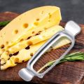 Creativity Stainless Steel Cheese Slicer Handheld Multifunctional Cheese Cut Wire Kitchen Food Tool Cheese Divider. 